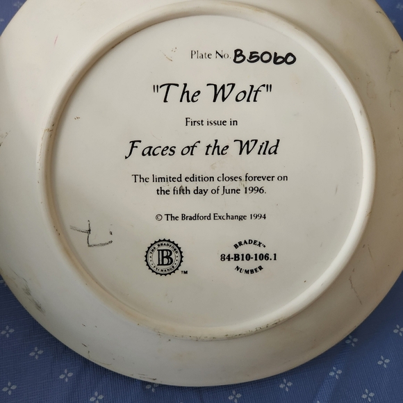 Bradford Exchange Faces of the Wild Collector Plates - Picture 8 of 9